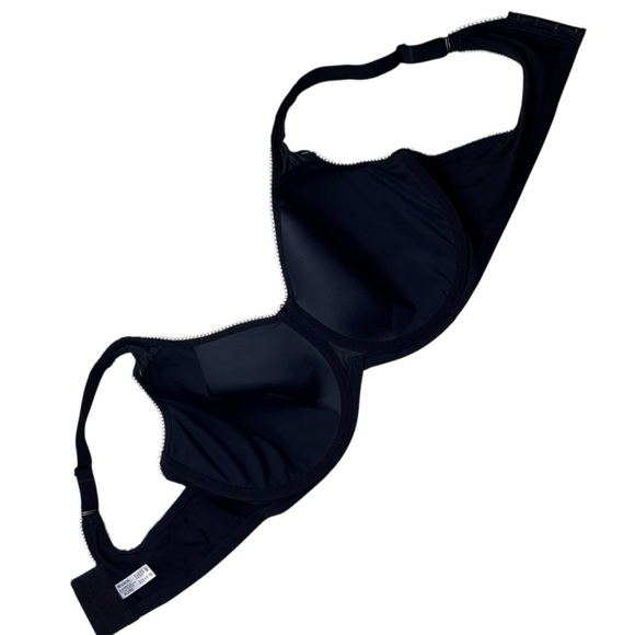 WACOAL STYLE 853192 BASIC BEAUTY SPACER UNDERWIRE T-SHIRT BLACK 46C BRA - Picture 5 of 12